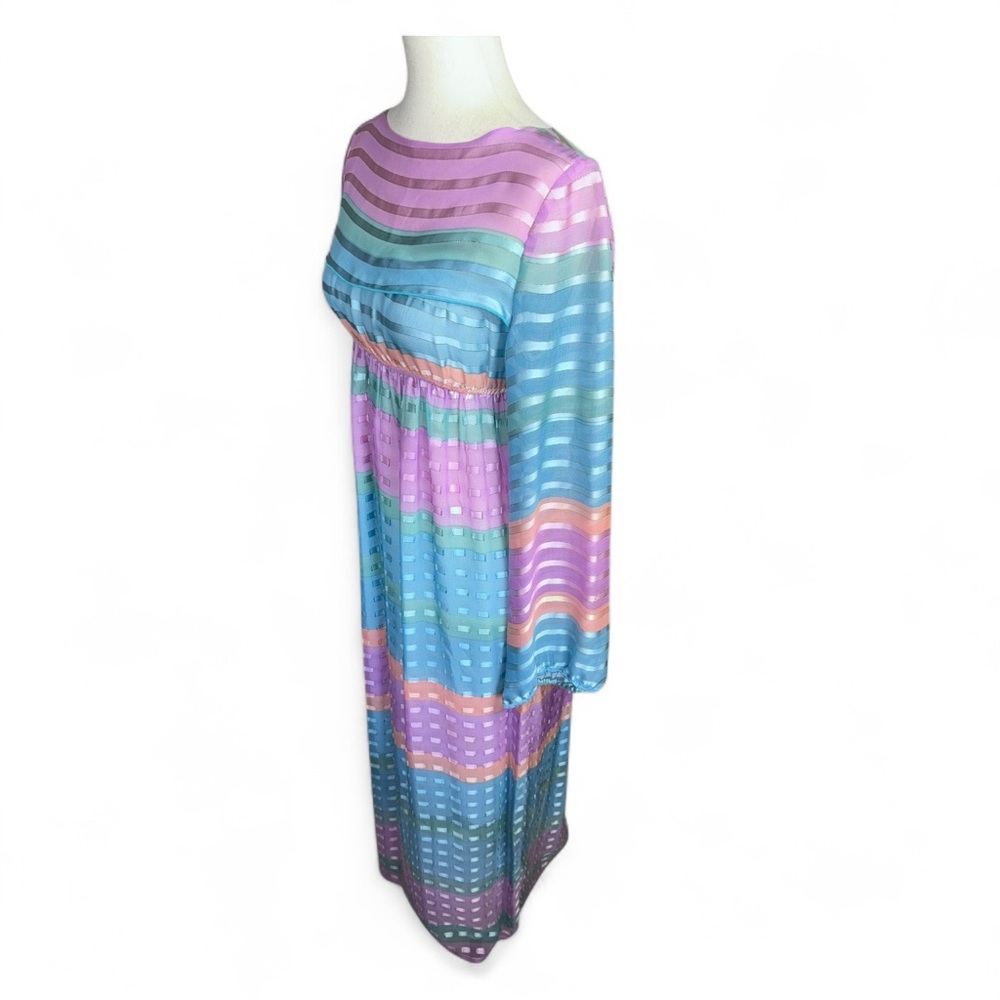 Silk Convertible Hostess Cocktail Lounge Dress